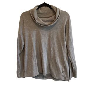 Pure Jill Double Face Cowl Neck Top Size Medium